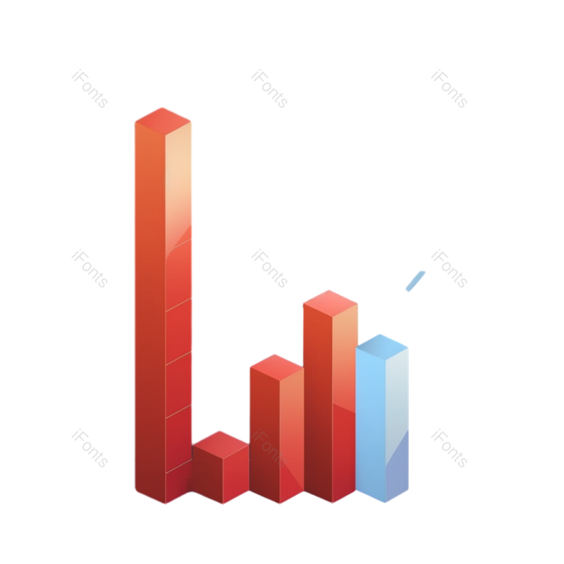 金融图片,图表元素,蓝色背景PNG,宝石免抠素材